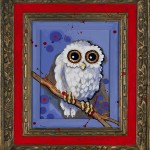 owl with frame